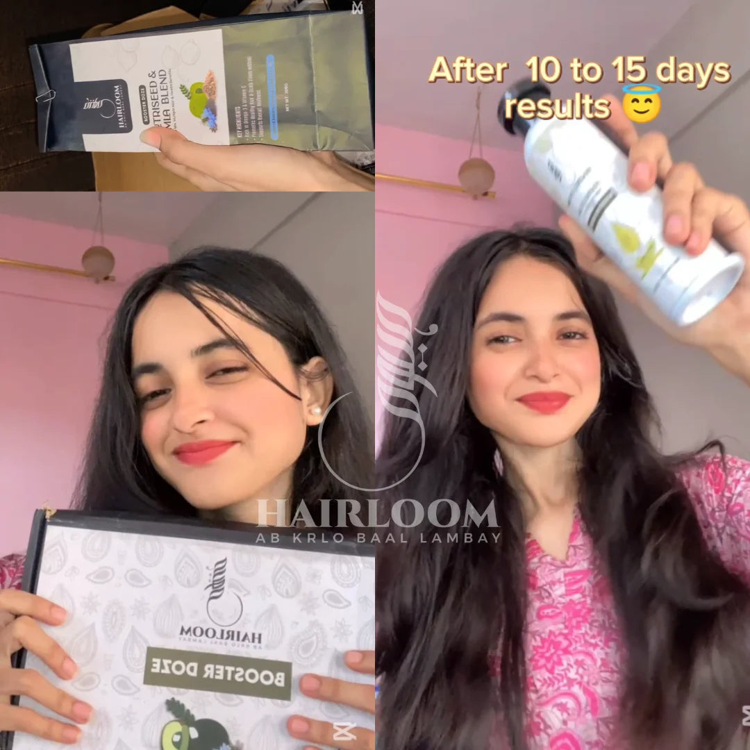 Hairloom Booster Doze - Complete Hair Recovery Kit